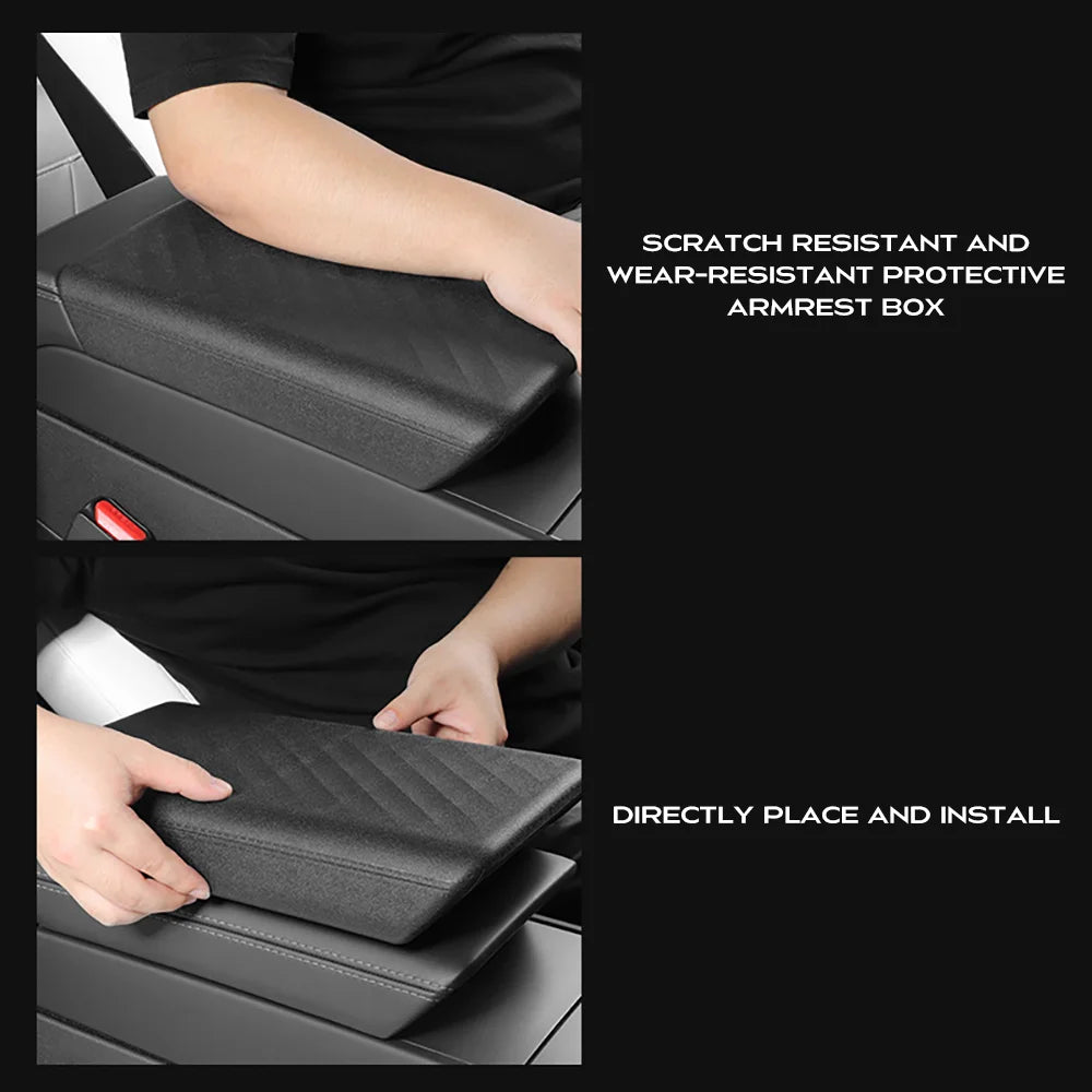 Premium Armrest Cover for Tesla Model 3 Highland (2024+) & Model Y Juniper (2025+)