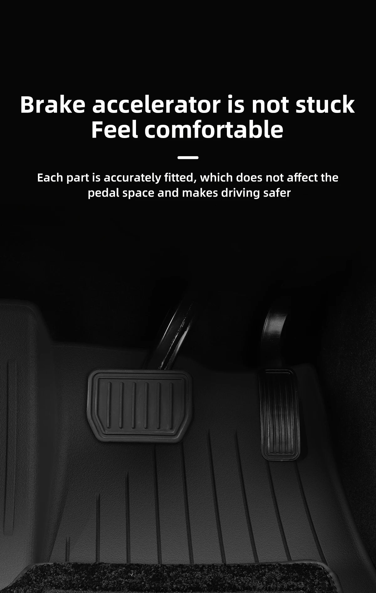 TPE All-Season Floor Mats for Tesla Model 3 2021-2023