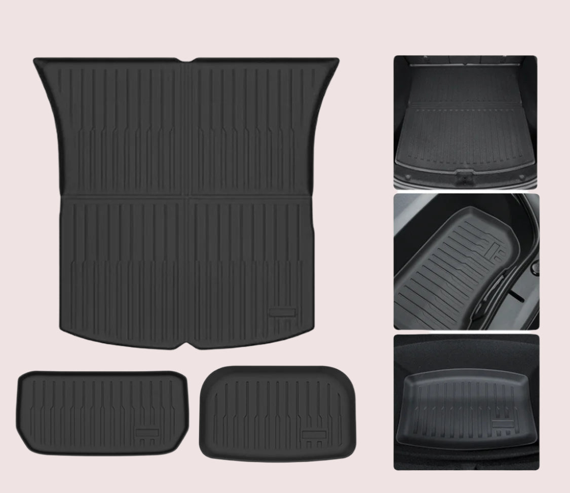Premium TPE Trunk & Frunk Mats for Tesla Model Y Juniper