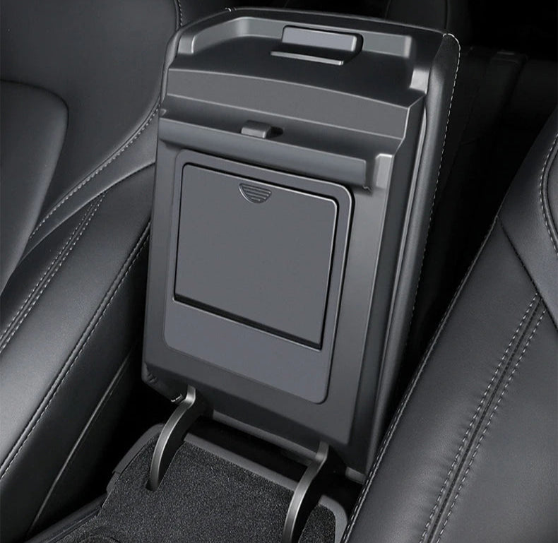 Magnetic Hidden Armrest Storage Box for Tesla Model 3 (2017-2023) & Model Y (2020-2024)
