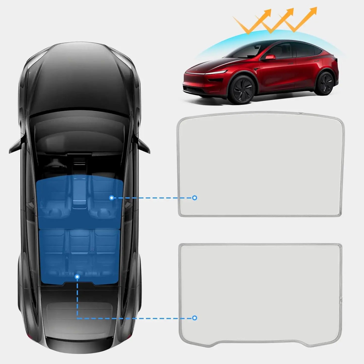 Sunroof Shade for Tesla Model 3 2017-2023