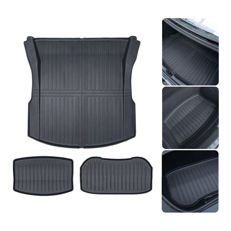 Premium TPE Trunk & Frunk Mats for Tesla Model 3 Highland