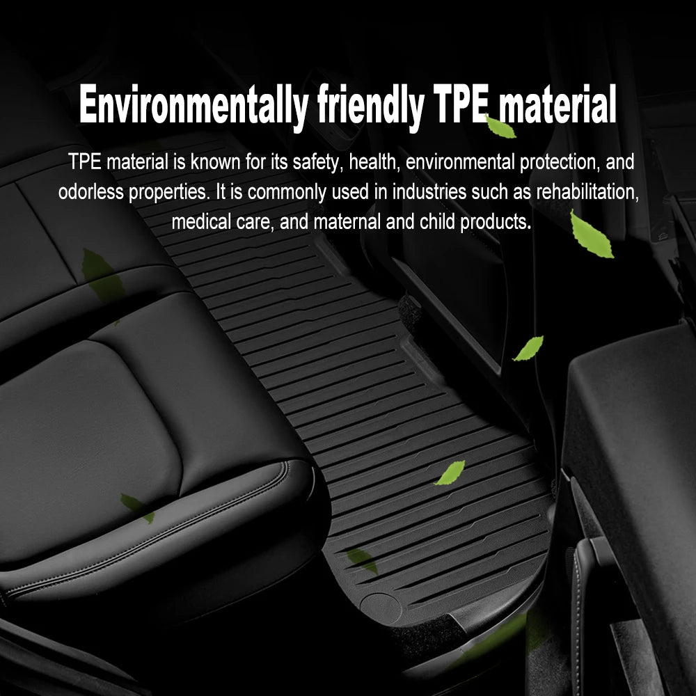 TPE All-Season Floor Mats for Tesla Model 3 Highland