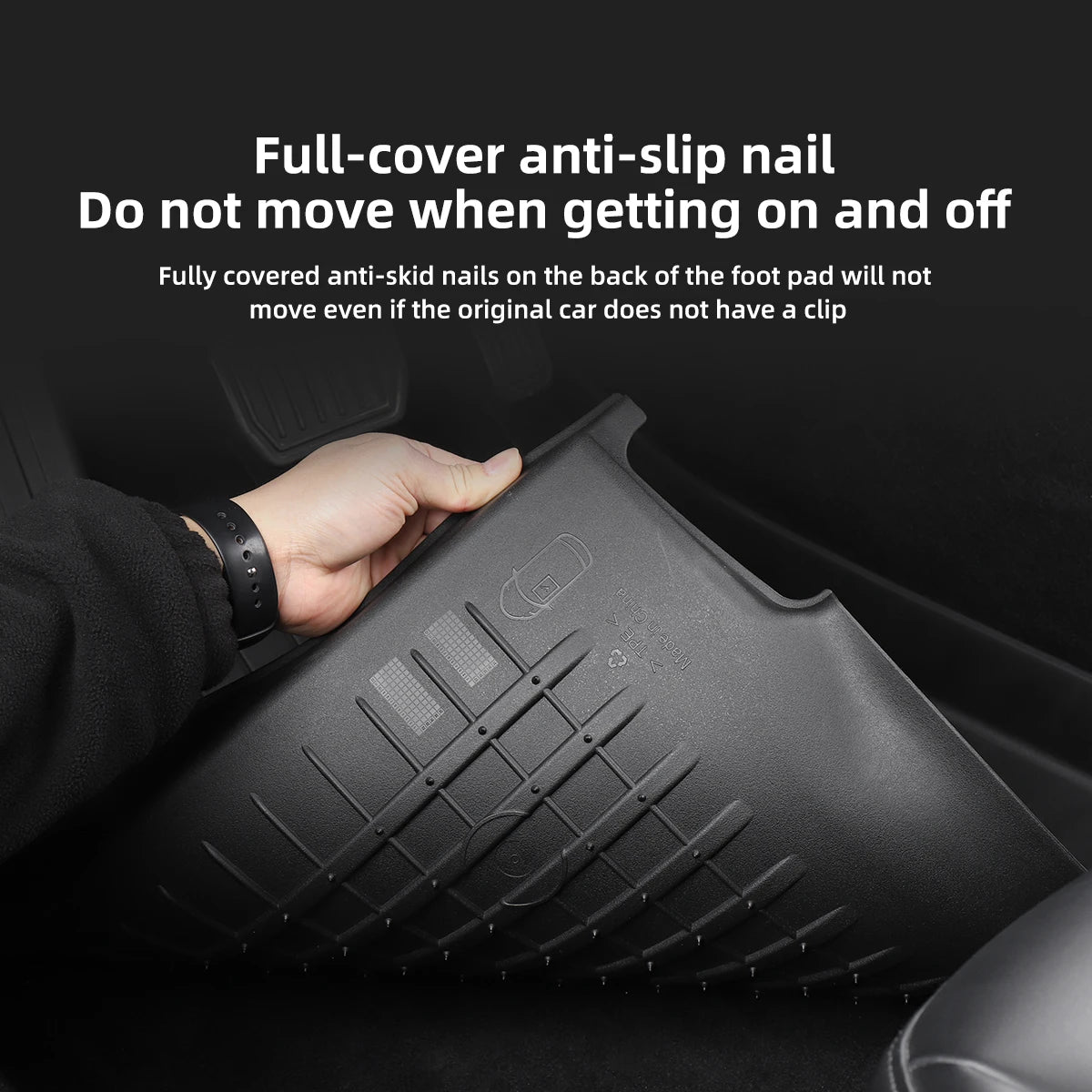 TPE All-Season Floor Mats for Tesla Model 3 2021-2023