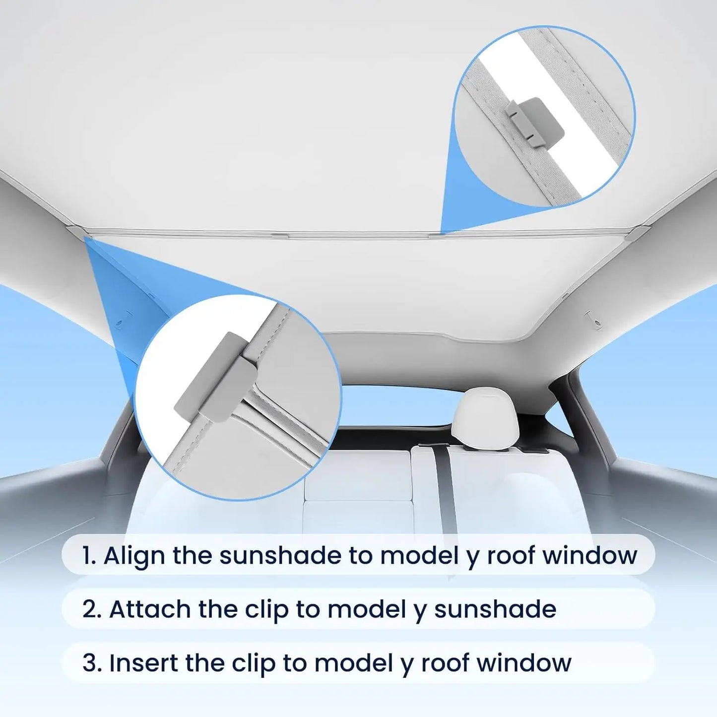 Sunroof Shade for Tesla Model 3 2017-2023