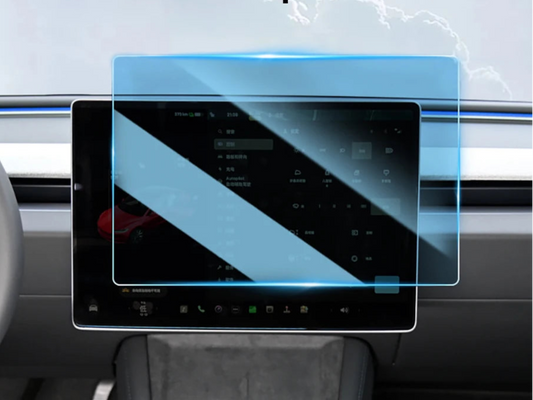 Center & Rear Screen Tempered Glass Protector for Tesla Model 3 Highland & Model Y Juniper