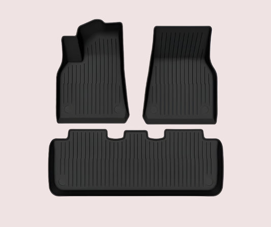 TPE All-Season Floor Mats for Tesla Model Y 2020-2024