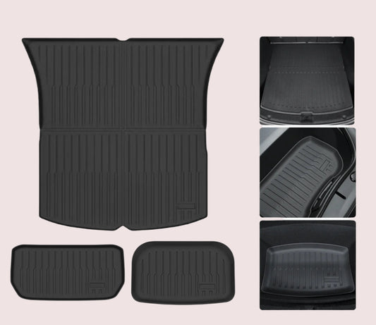 Premium TPE Trunk & Frunk Mats for Tesla Model Y Juniper