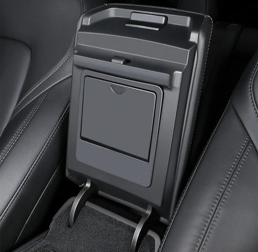 Magnetic Hidden Armrest Storage Box for Tesla Model 3 (2017-2023) & Model Y (2020-2024)