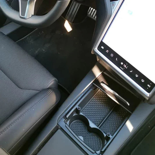 Armrest Center Console Organizer Tray for Model S & Model X