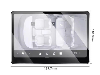 Center & Rear Screen Tempered Glass Protector for Tesla Model 3 Highland & Model Y Juniper