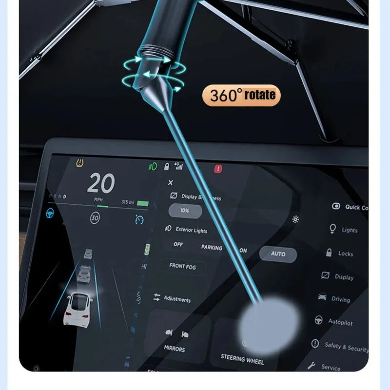 Umbrella Sunshade for all Tesla Models 3 & Y
