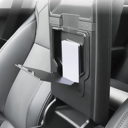 Magnetic Hidden Armrest Storage Box for Tesla Model 3 Highland & Model Y Juniper