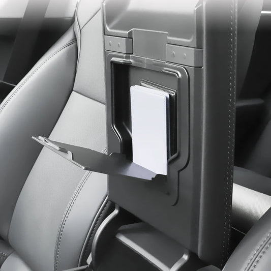 Magnetic Hidden Armrest Storage Box for Tesla Model 3 Highland & Model Y Juniper