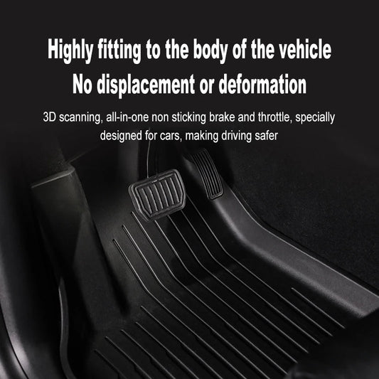 TPE All-Season Floor Mats for Tesla Model Y Juniper